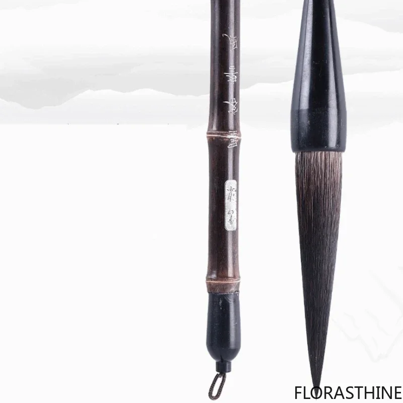 Chinese Calligraphy Pen Brush Large Running Script Cursive Long Brush Mixed Hair Hopper-shaped Calligraphie Painting Pen