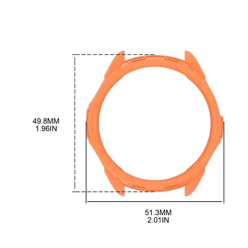 حامي الشاشة غلاف حماية للغارمين EPIX برو 47 مللي متر/Fenix 7 PROSmart ساعة الغطاء الواقي الوفير شل حماية الإطار