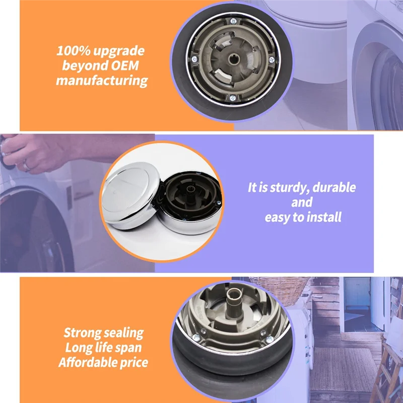 AS62 DC97-18058C Laundry Appliance Control Knob for Samsung Washer Dryer Control Knob DC97-18058A DC97-18058B DC67-00680A -2