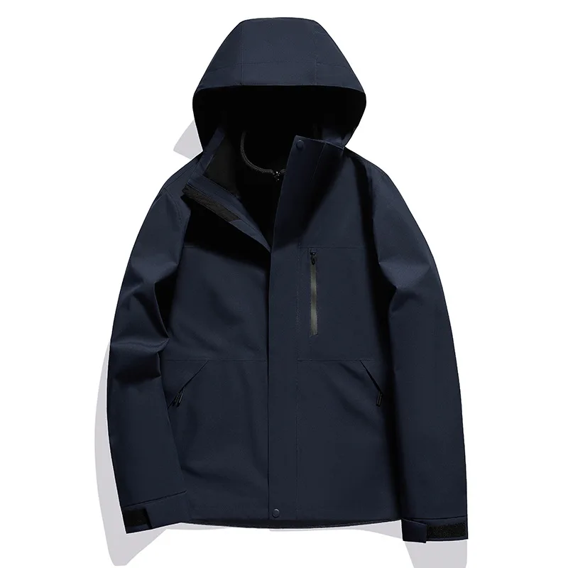 

Warm Thickened Detachable Windproof Waterproof for Skiing & Work Outdoor Jacket Men's Winter Coat