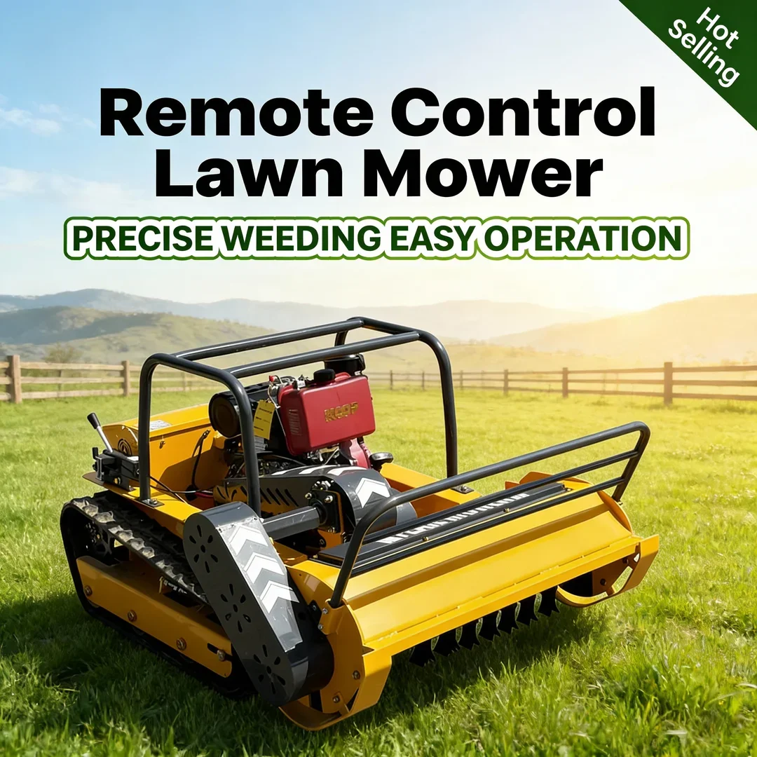 

Customized Multifunctional Agriculture Flail Lawn Mower - Hot Selling New RC Remote Control Farm Garden Mower