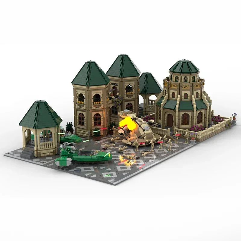 10971pcs MOC 공상 과학 영화 (스타 배틀) 에피소드 1 나보 건축 빌딩 블록 그림의 전투 |   디스플레이 장난감 선물