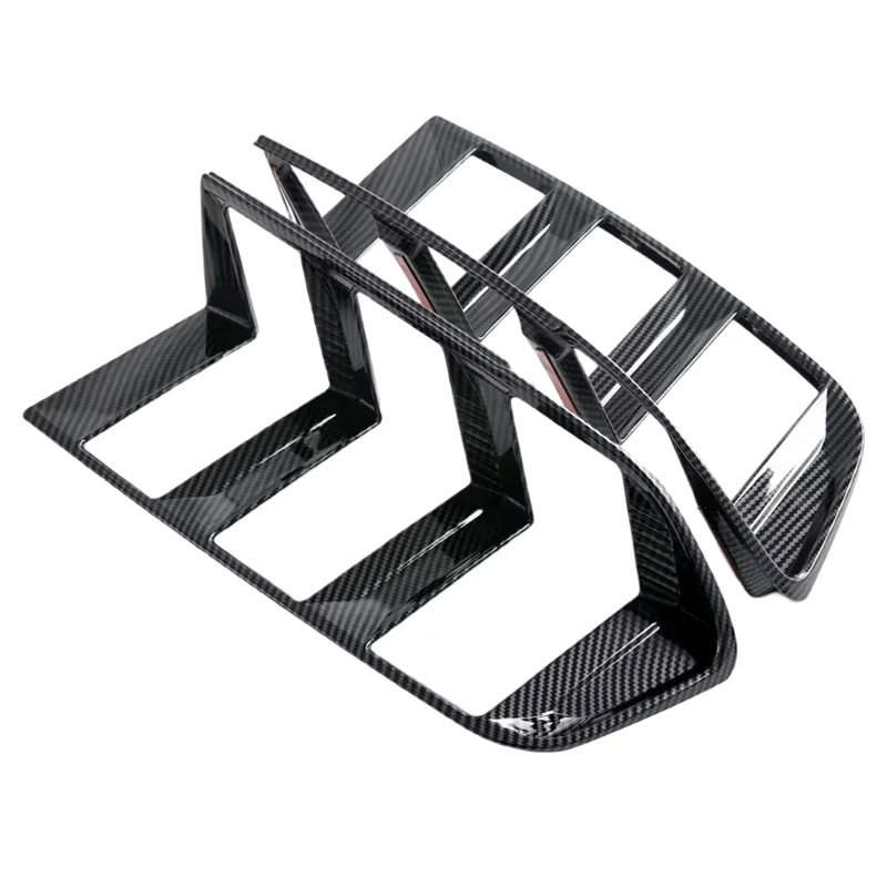 

Car Rear Tailligh Lamp Cover Trim For Ford Mustang S650 GT Dark Horse Ecoboost GT 2024 2025 Carbon Fiber Accessories-A61E