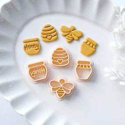 Cute Animals Mini Polymer Clay Molds Elephant/Alpaca/Rabbit/Fish/Cat/Bee/Insect Shape Earrings Cutting Molds Hand Tools For DIY