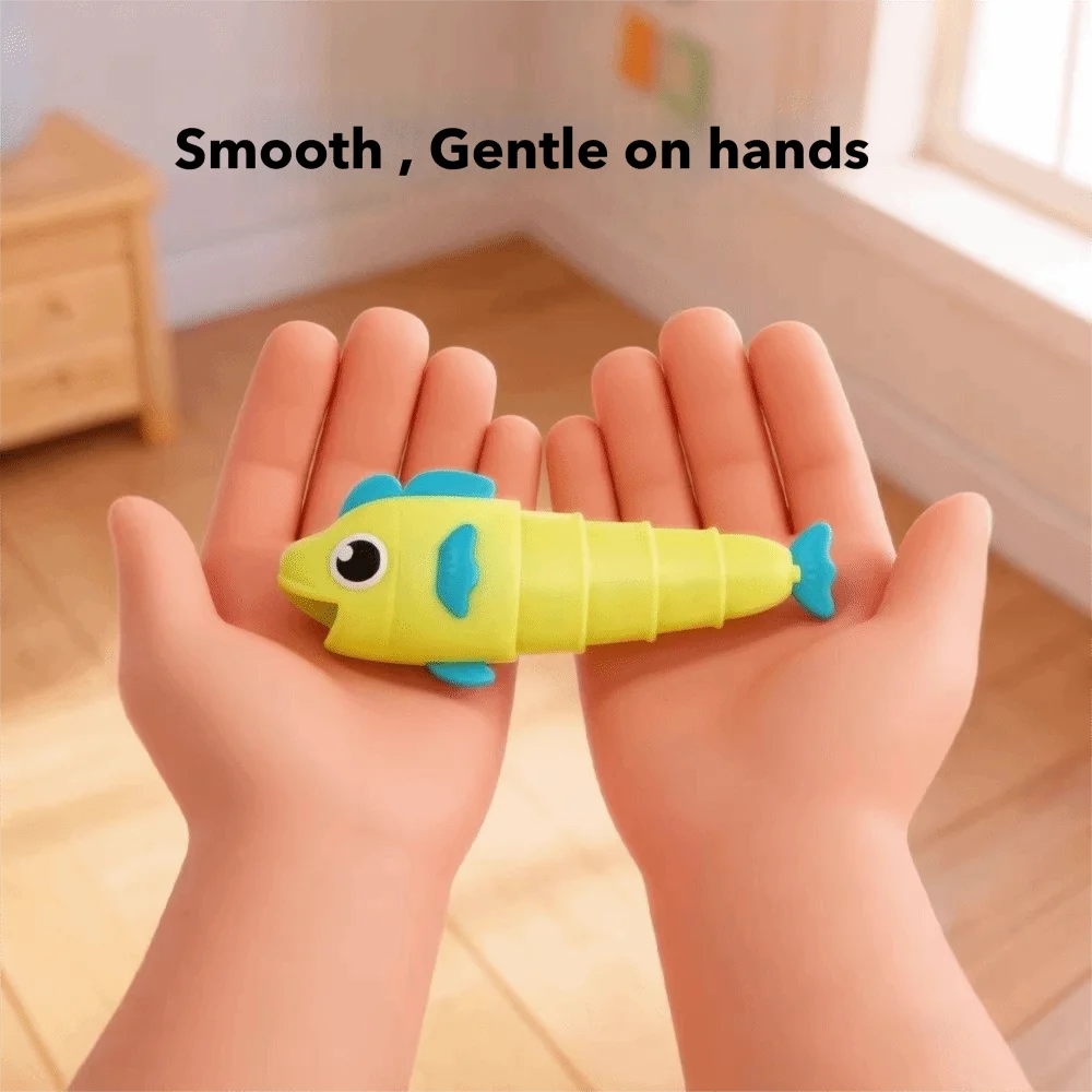 Retractable Educational Fishing Game Set Intellectual Development Parent-Child Interactive Kids Desktop Board Game