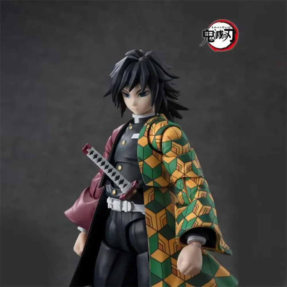 Bandai S.H.Figuarts SHF Dämon Slayer Kimetsu keine Yaiba Giyu TomiokaAnime Action Figuren Modell Spielzeug Sammlung Puppe Geschenke Auf Lager