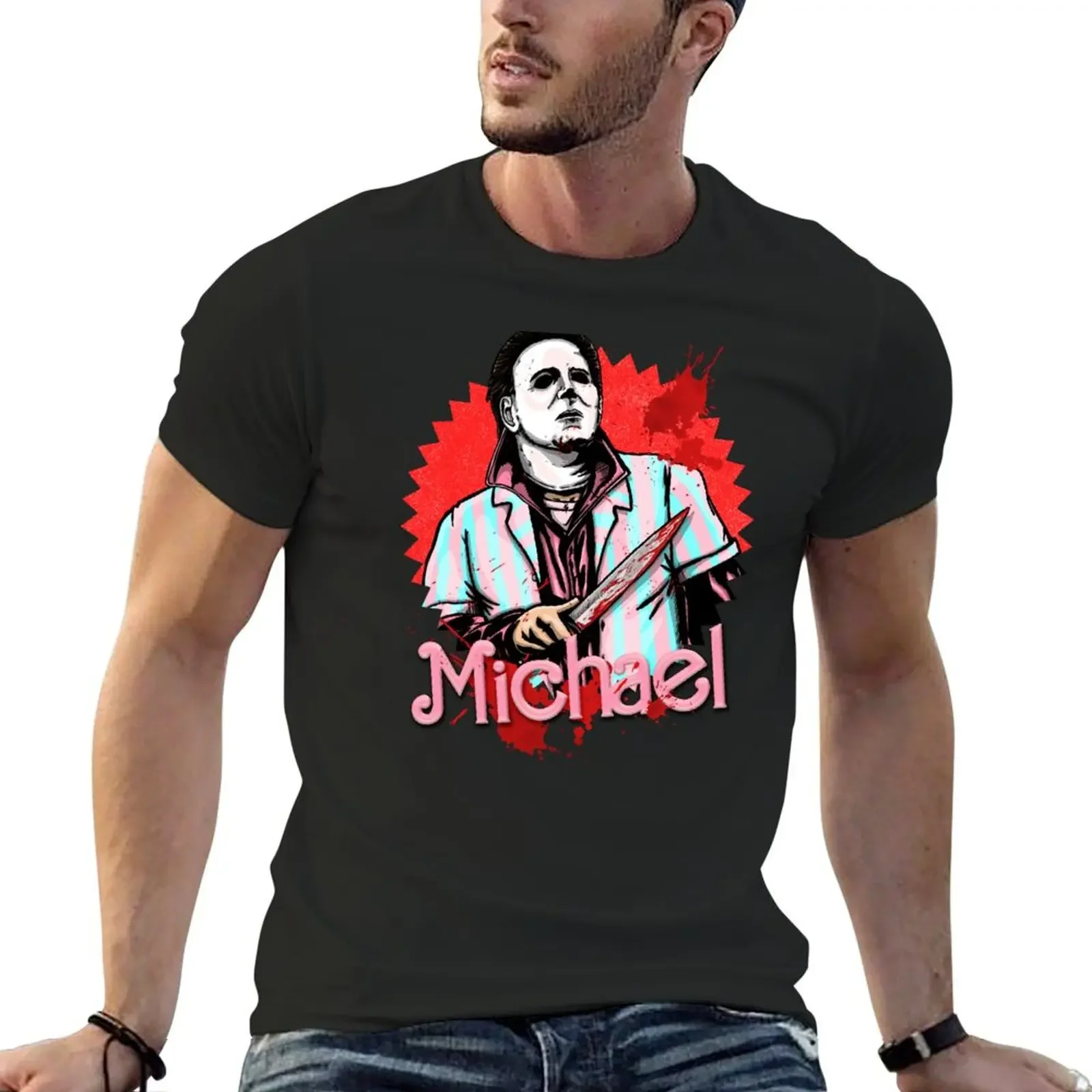 Ken Meyers - His job is STAB T-shirt Blouse animal prinfor boys for a boy tshirts for men