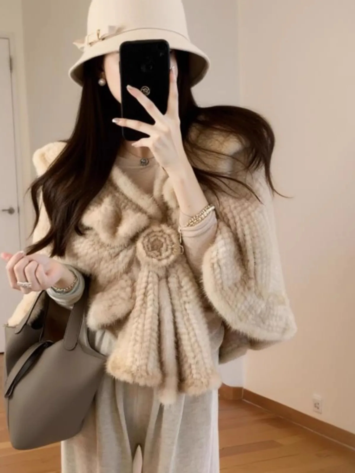 

Venus Medieval Rich Girl oulder Wrap Woolen Coat Women Winter 2024 New ort Cowl Ne Kilt Briti Sle Long Sve