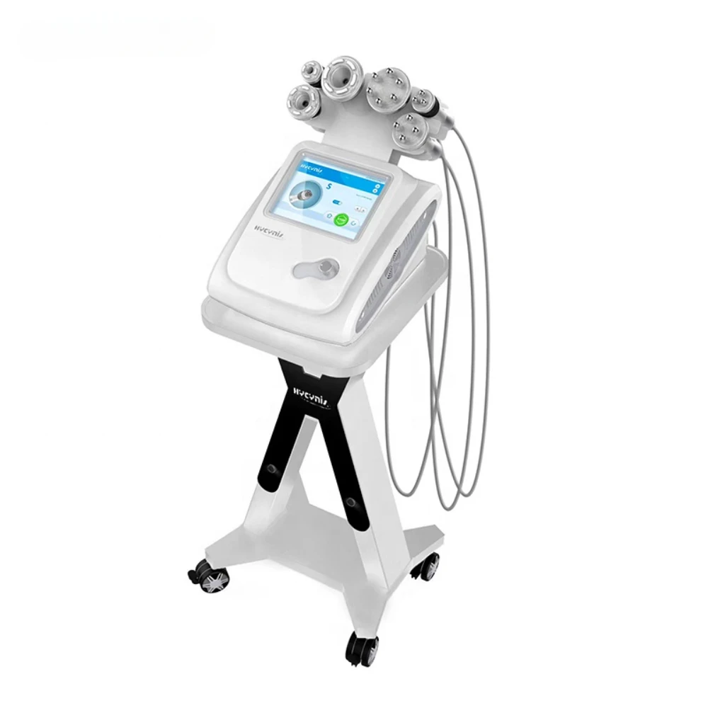 2023 Newest 6 In 1 Vacuum Cavitation HYCYNIS-LINE RF Skin Tightening Slimming Machine With Body 630nm Led Light Therapy