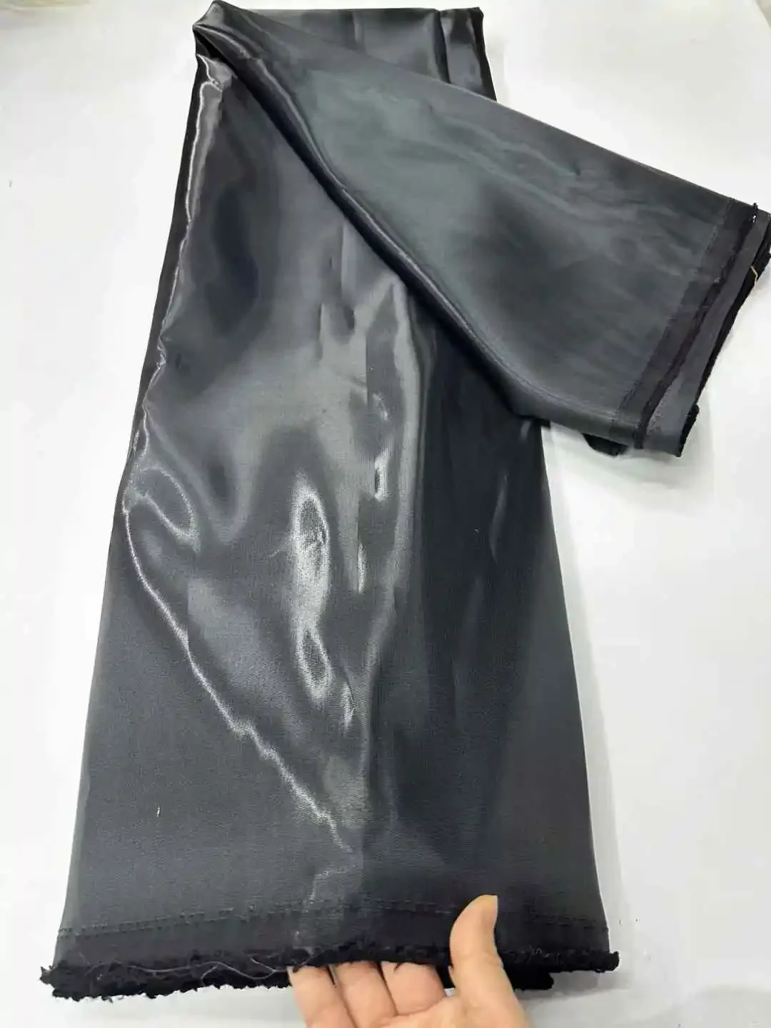 African Lace Fabric Jacquard Hot Sale Brocade Lace Embroidery Silky Satin Patchwork Fabric Apparel For Sewing DIY Crafts AH2206