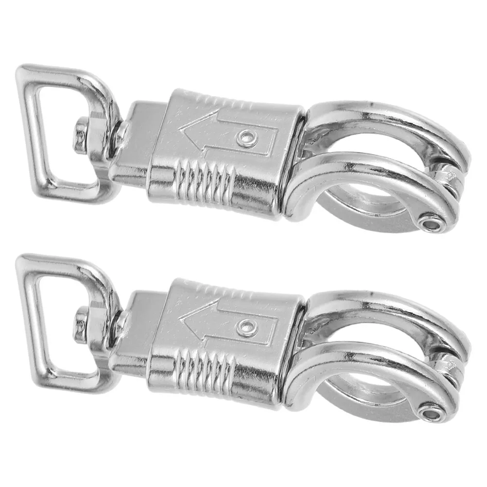 2 قطعة المدمجة خفيفة الوزن الفروسية هوك الربيع خطافات إطباقية للحبال الحصان المقود كليب ركوب لوازم استخدام متعدد الاستخدامات