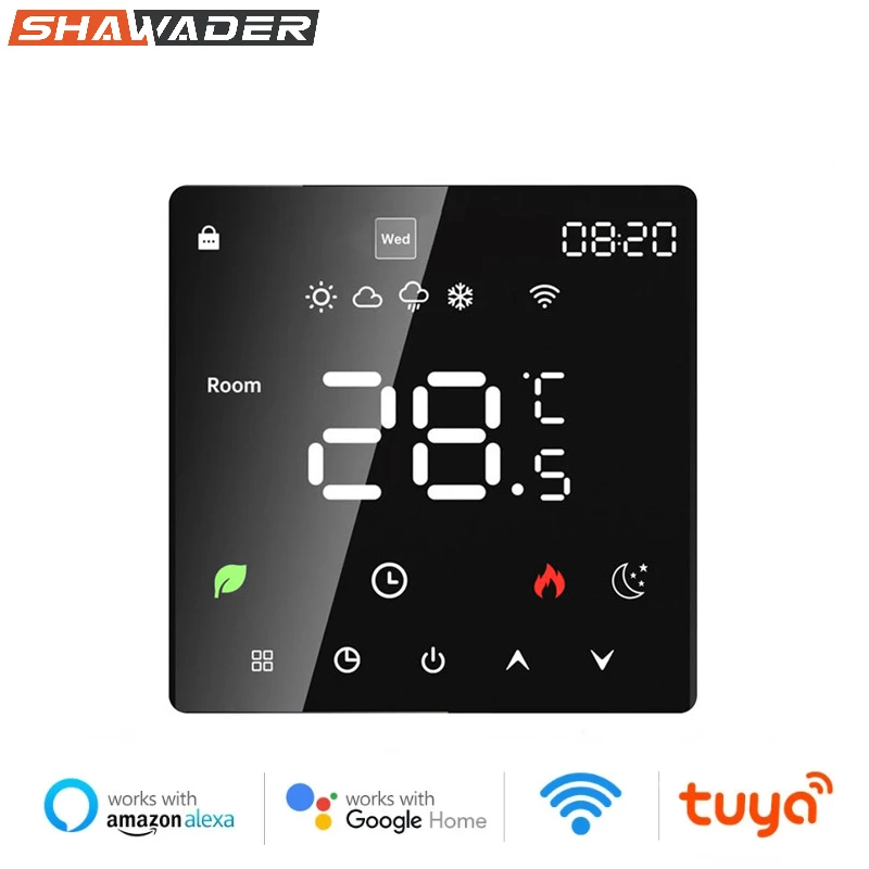 Tuya WiFi Smart Thermostat Temperature Controller Water Electric Floor Heating Gas Boiler App Voice Control by Alexa Google Home