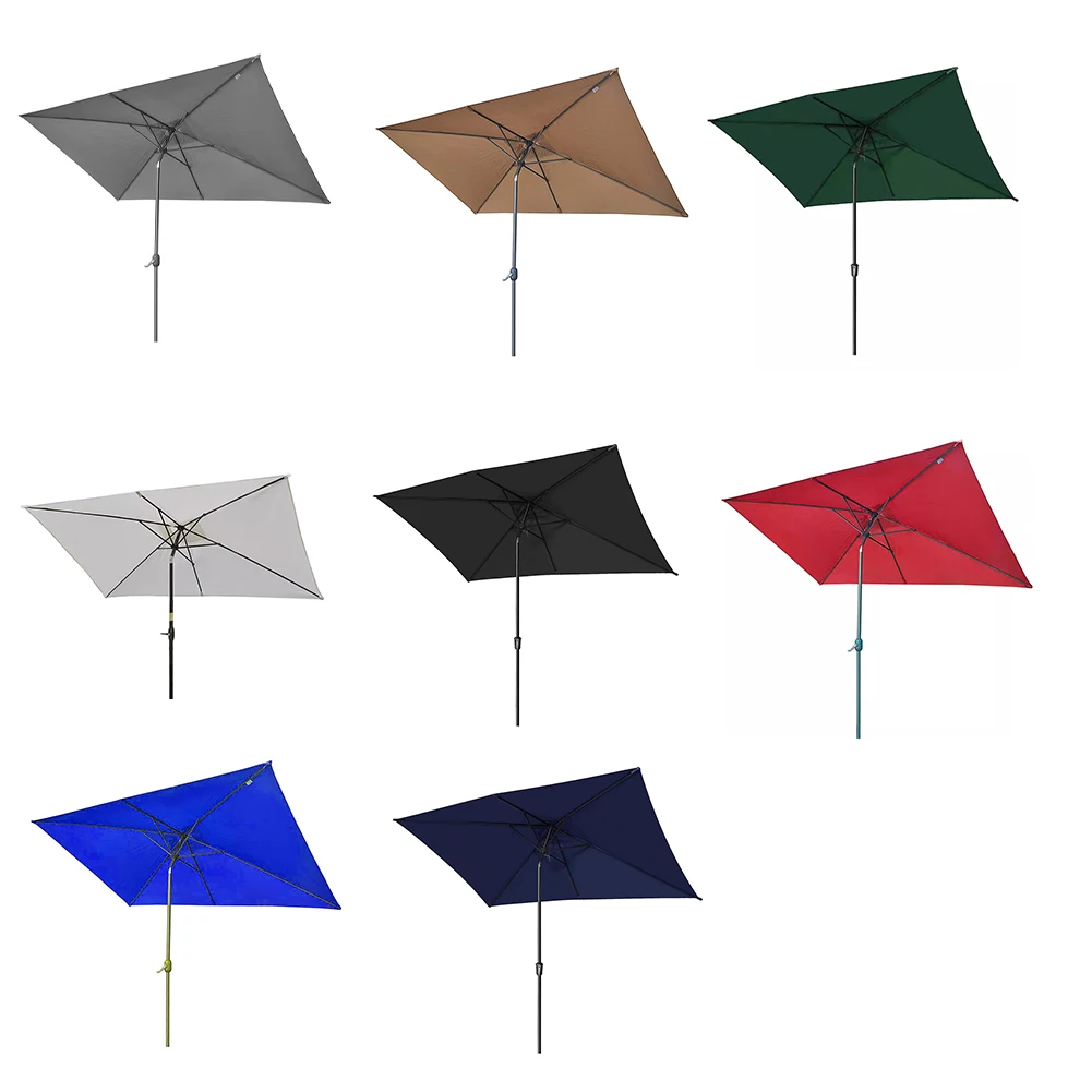Pokrowiec na parasol ogrodowy, duży parasol, parasol plażowy, osłona przeciwsłoneczna, pokrowiec zamienny, ochrona przed słońcem, bez ramy.