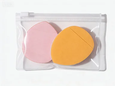 3 szt. Krótkie pluszowe gąbeczki do makijażu w kształcie trójkąta, aksamitne, zmywalne gąbki do pudru, kosmetyki do makijażu oczu, wielokrotnego użytku.