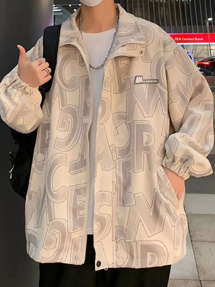 

Модная вельветовая куртка для мужчин: весенне-осенняя, в уличном стиле, спортивная, повседневная, свободного кроя, молодежная, стильная