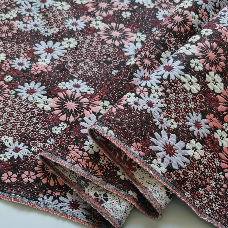 Geweven Jacquard Brokaat Stof Voor Naaien Kleding Cheongsam Hanfu Traditionele Chinese Kledingstukken Mode Doek Stoffen Per Meter