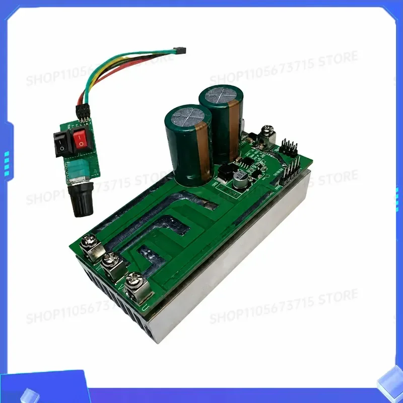 for FORDC 6-60V BLDC Motor Controller Forward Reverse Driver Module with Hall Sensor 750W High Power Brushless Speed