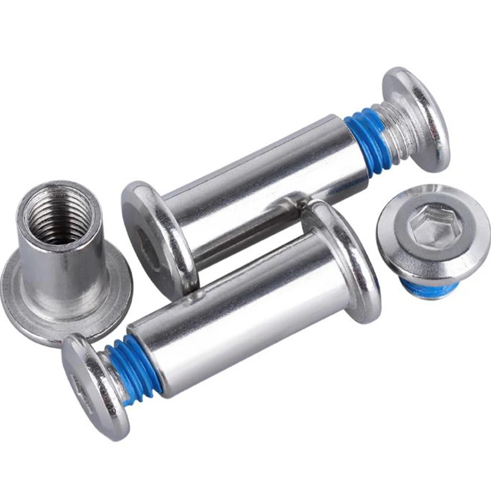 Kalosse Suspension M8 Bike Rear Shock Screws, Bike Lockable Bolts, Stainless Strong Screws