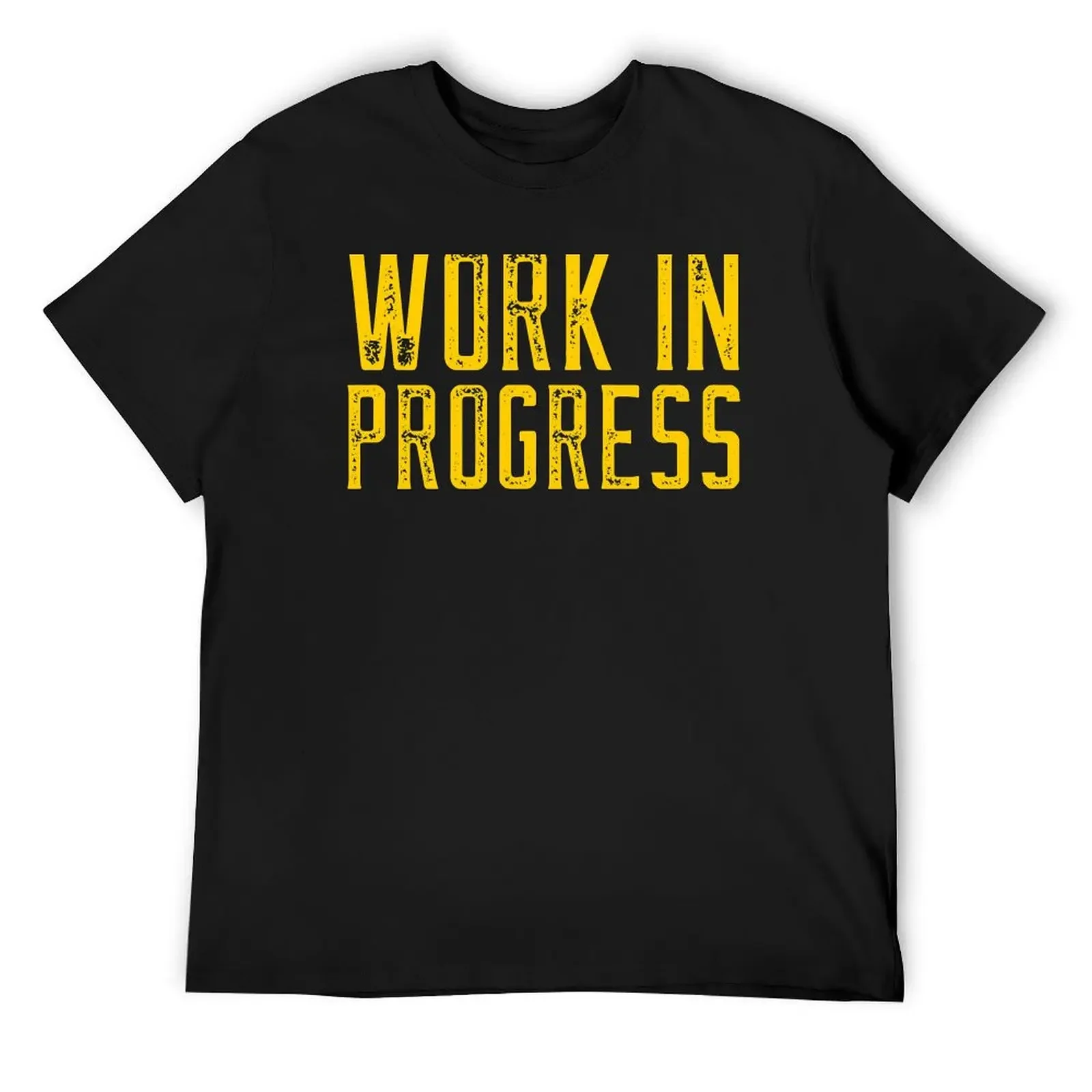 

Work in Progress T-Shirt customizeds basketball graphic tees mens t shirts casual stylish