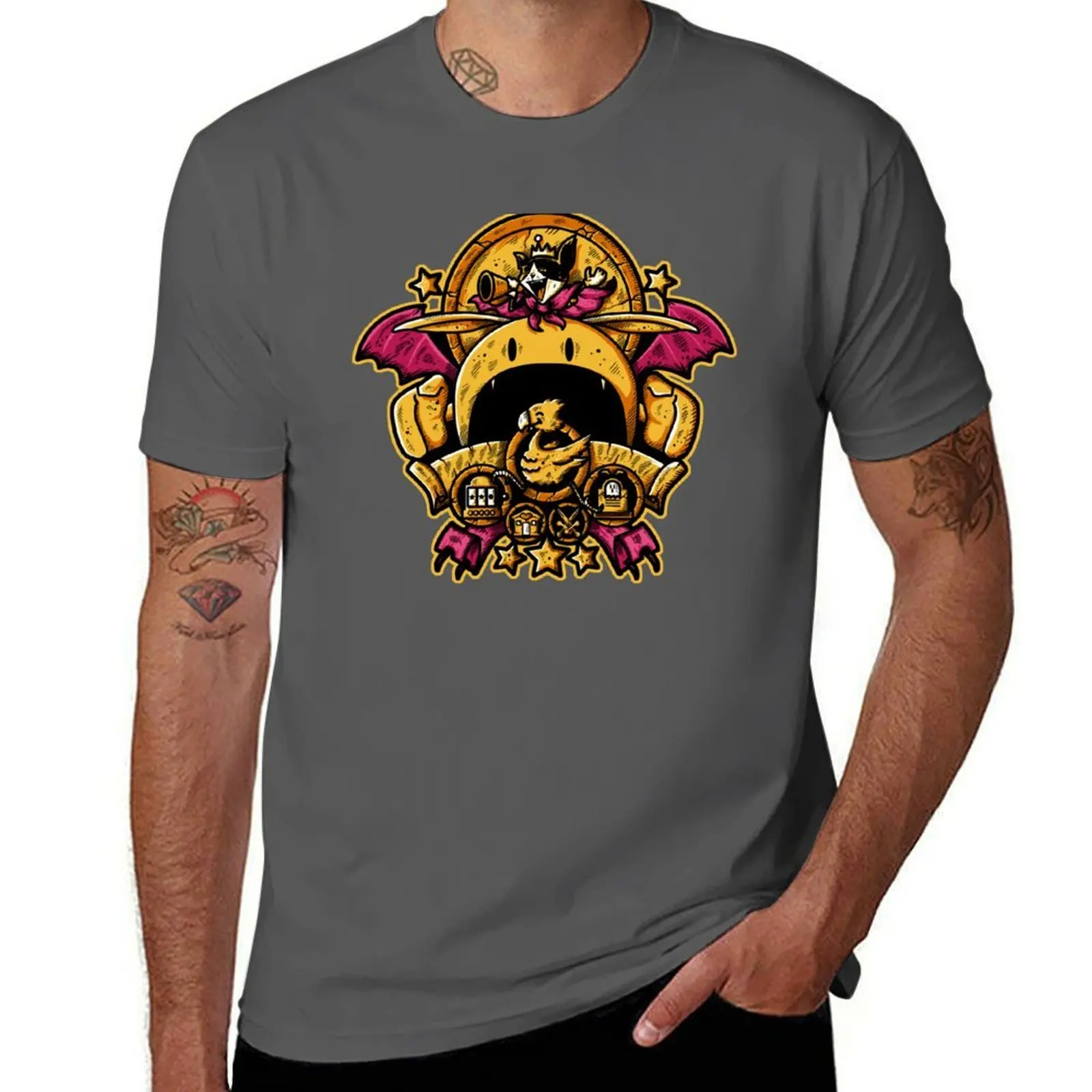 

Saucer Crest T-Shirt Halloween Theme T-Shirt