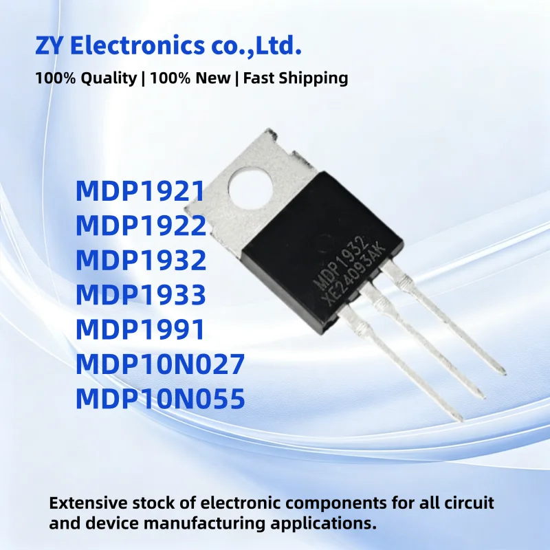 10PCS New MDP10N027 MDP1932 MDP1933 MDP1921 MDP1922 MDP10N055 MDP1991 TO-220 MOSFET Transistor High-quality