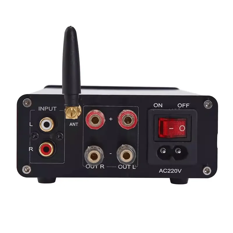 Mini LM3886 Bluetooth 4,2 versión 5,0 del hogar, audio de escritorio HIFI de doble canal, 2 × 68W