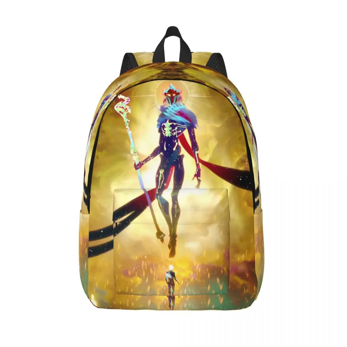 

Arcane Viktor Game Anime Jesus Classical Backpack Gift Student Work Cartoon Glorious Daypack for Men Women College Canvas Bags