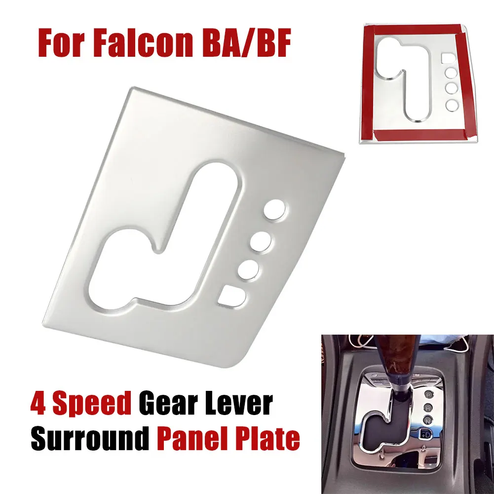 Placa de Panel envolvente de palanca de cambios de 4 velocidades para BA/BF Falcon XR6/XR8/Turbo/XT/Futura Panel de cambio de protección de coche