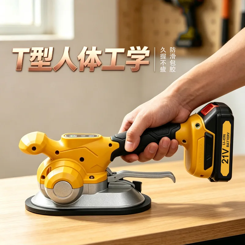 Effective Multi‑Gear Adjustable Lithium Battery Tile Vibrator Suction Cup Tiling Machine for Wall Floor Ceramic Tile Installatio
