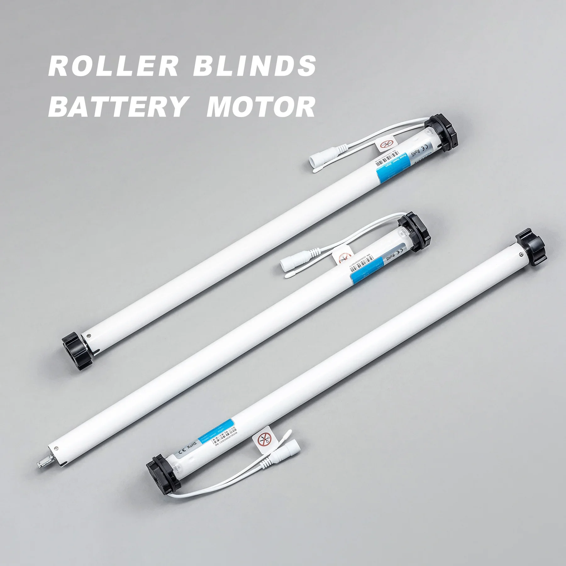 WiFi App Control Google Alexa Electric Roller Shades Hotel Blinds Smart Curtain Motorized Roller Blinds