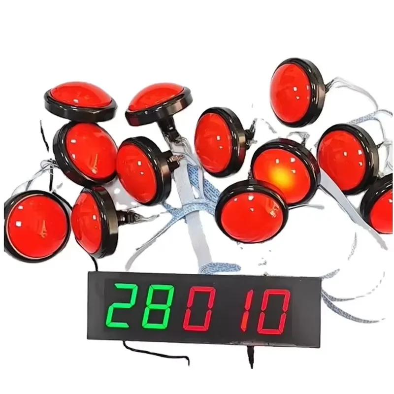 Light Speed Button Reaction Training Light Reflection Interactive Challenge Test Fast Capture Light LED Reflection Game