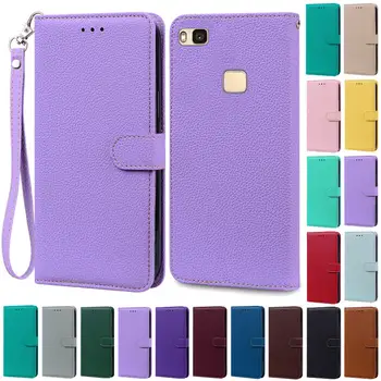 Pouzdro/pouzdro pro Huawei P9 Lite 2016 VNS-L21 z umělé kůže, flipové, pro Huawei P9 Lite 2017 PRA-LX1 10 nejlepší prodej Pouzdro na Huawei P9 - №4