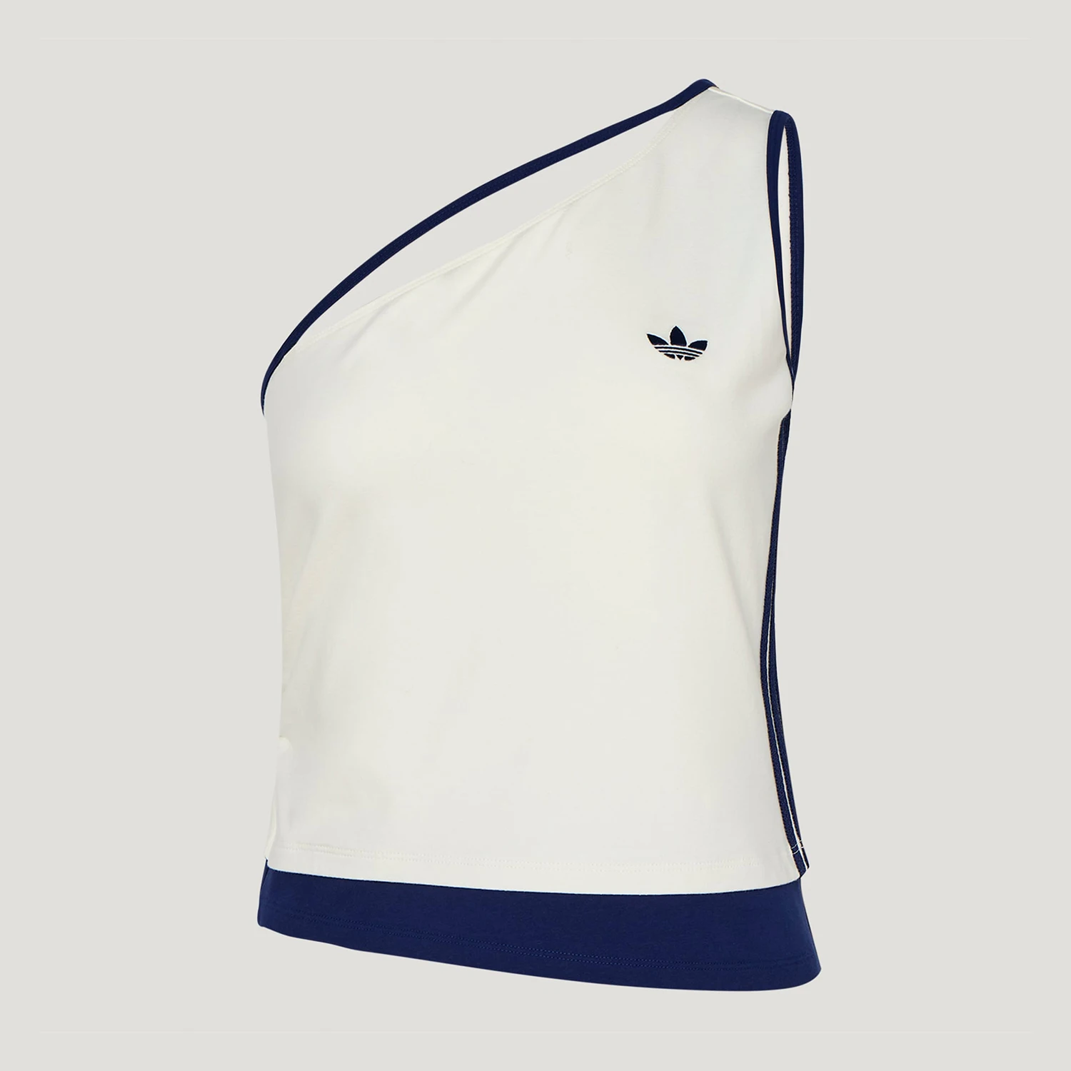 Adidas genuine clover women's single shoulder sports T-shirt slim fit vest KY5696