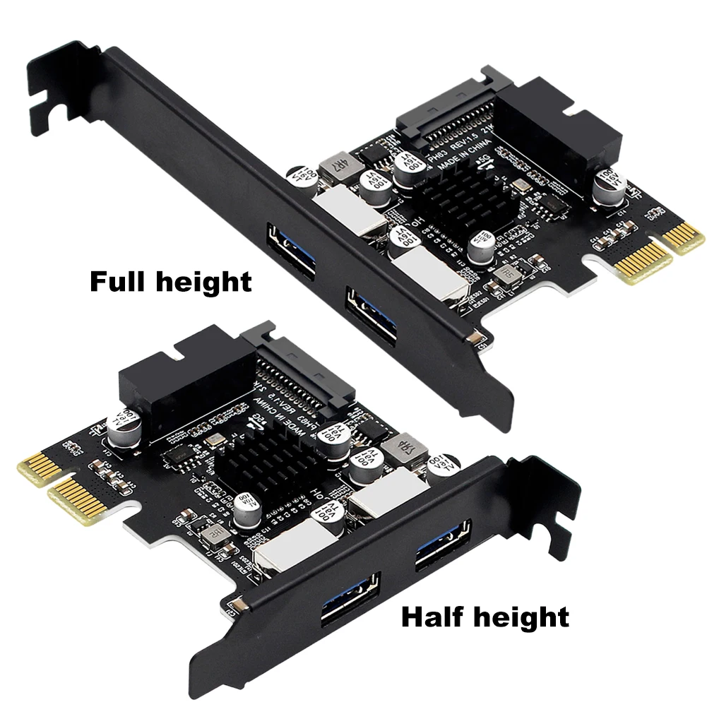 USB 3.0 PCI Express Expansion Card 5Gbps PCI-e USB3.0 Hub Controller Adapter SATA 15Pin Power Port PCI-E To USB Expansion Card