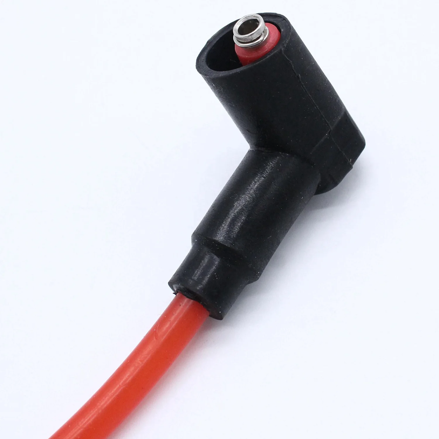 

A64P-6Pcs Ignition Coil Spark Plugs Wires Cable Red For Golf III Corrado VR6 2.8 2.9 AAA ABV With Puller 021905409AD