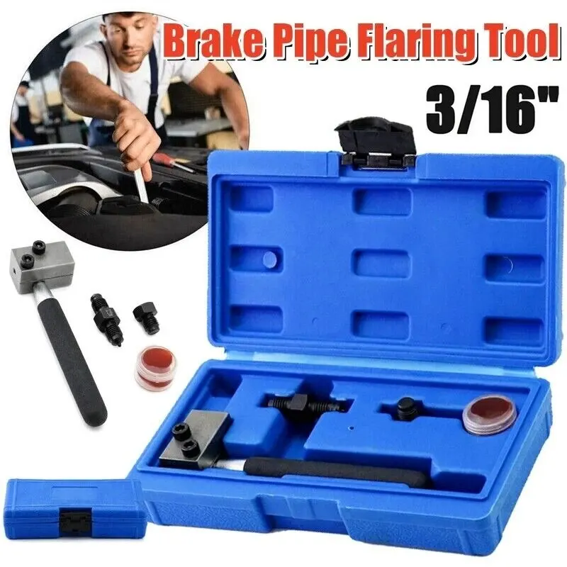 Professional Brake Pipe Flaring Tool Hand Held Use On Car 3/16\