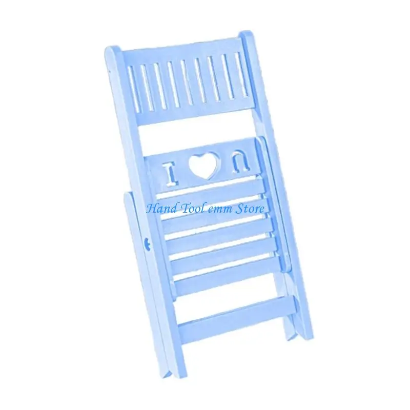 

H37F Universal Plastic Desk Tabletop Phone Tablet Stand Holder Foldable Chair