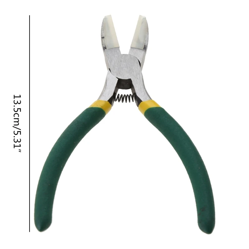 5" Nylon Jaw Chain Nose Pliers Opticians Jewellery Making Craft Tool Top Quality