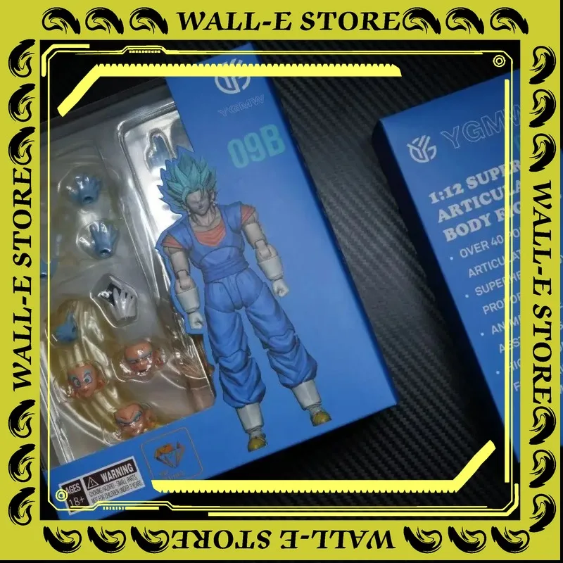 

В наличии: Восстановленная версия YGMW Studio OCToys Dragon Ball Ultra Blue Beigit 09A 09B NYCC, коллекционная фигурка с цветовой сопоставимостью.