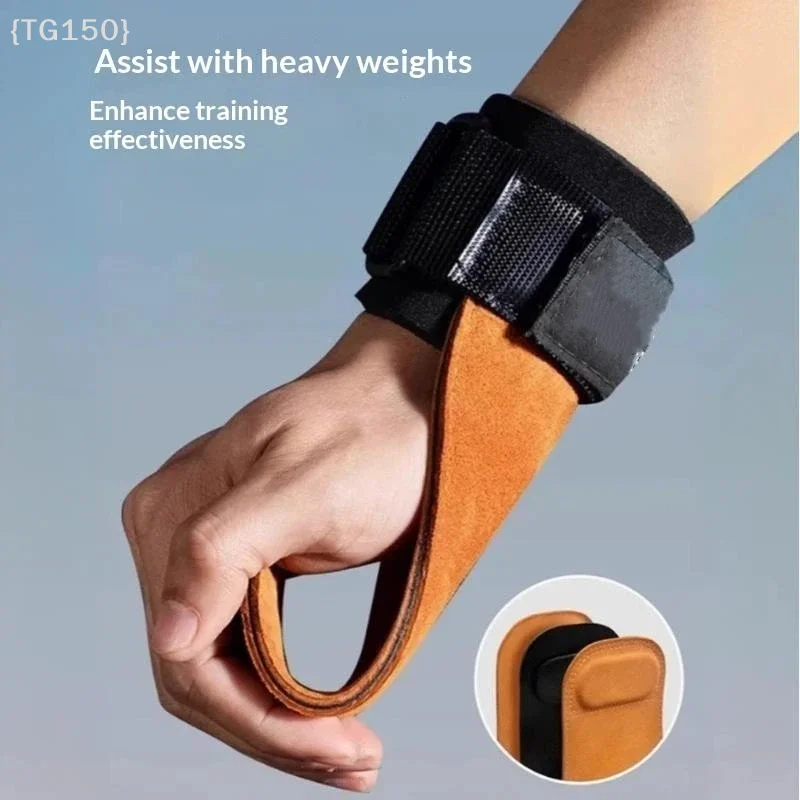 

【TG150】Gym Grips Gloves Weightlifting Fitness Pull Up Crossfit Workout Equipment Anti-Slip Wear-Resistance Palm Protection【WT】