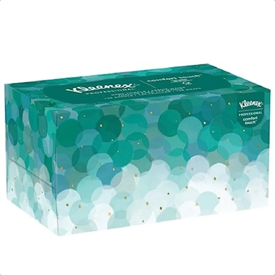 Kimberly Clark 11268 Kleenex Hand Towels Premium Ultra Soft PopUp Box White 1 Individual Box of 70 Sheets