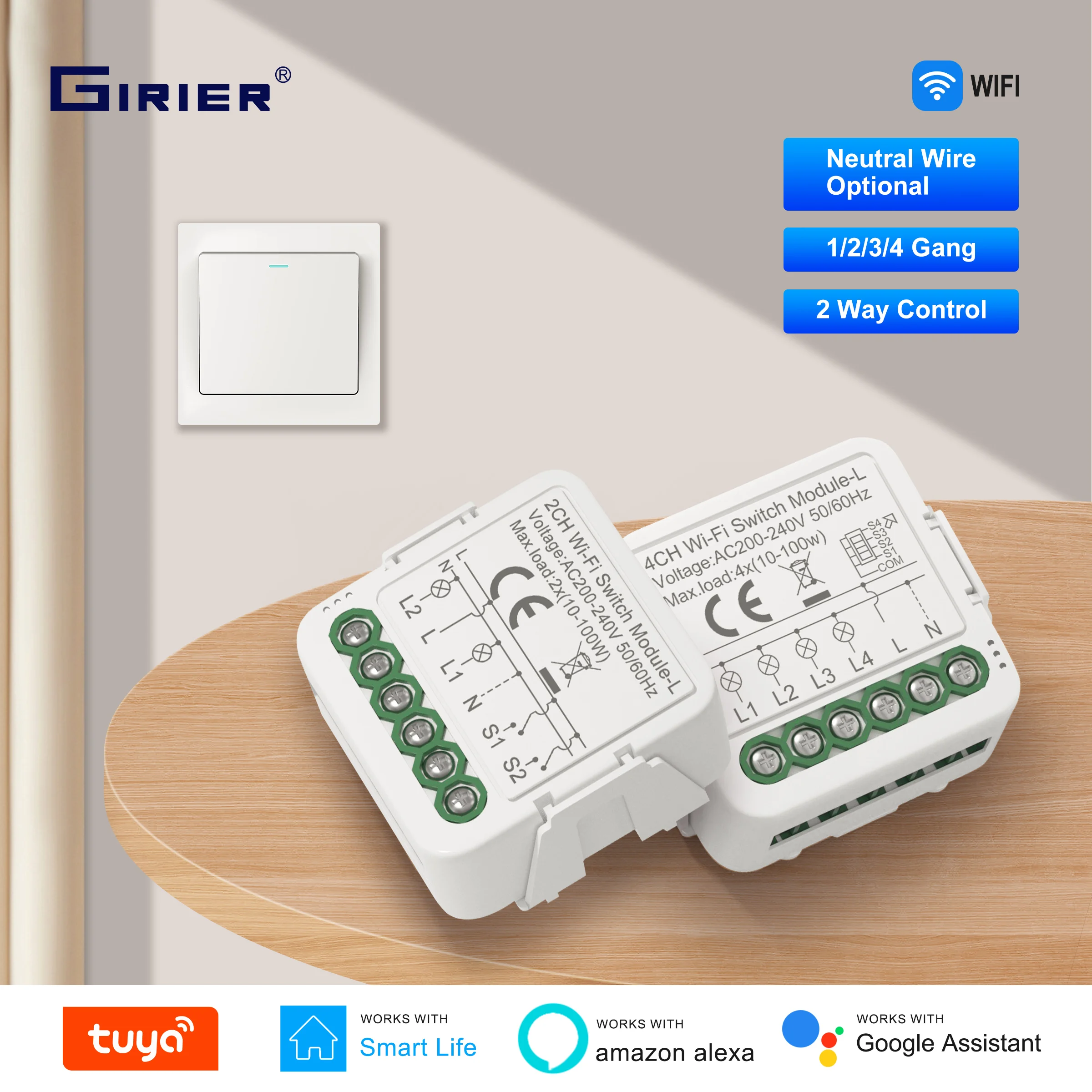 Girier Tuya Smart W…