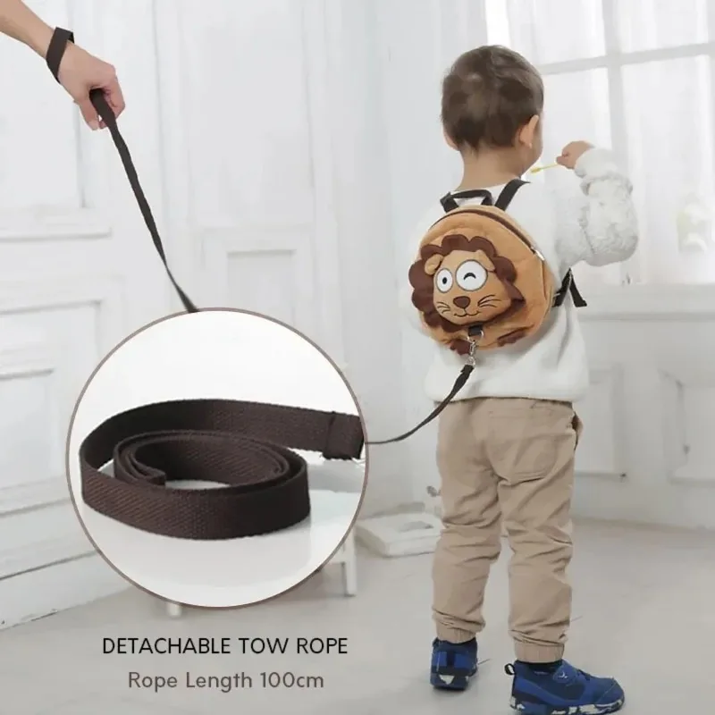 

Kids Harness Backpacks with Traction Rope Anti-lost Anti-walking Lost Shoulder Backpack for Girl Boy Bag School Preschool Bags