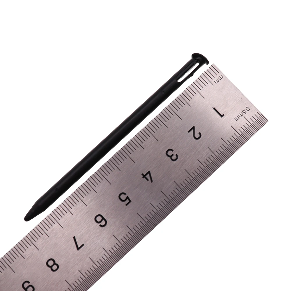 1 stücke für neue 3ds Kunststoff-Touchscreen-Stift für neue 3ds Metall ausziehbaren Stift