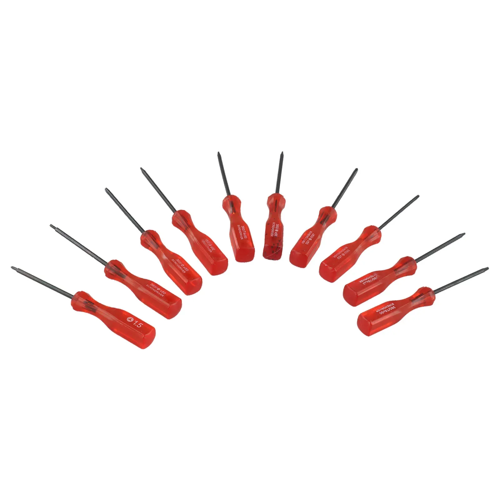 10pcs Precision Tri-Wing Screwdriver Set Y-Tip Trox Screw Driver For Phone Game Console Disassembly Repairing Hand Tool