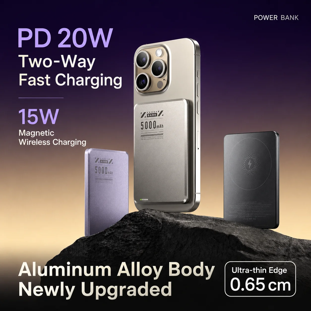Power Bank Slim - 2027 New Magnetic Power Bank,10000mAh Ultra