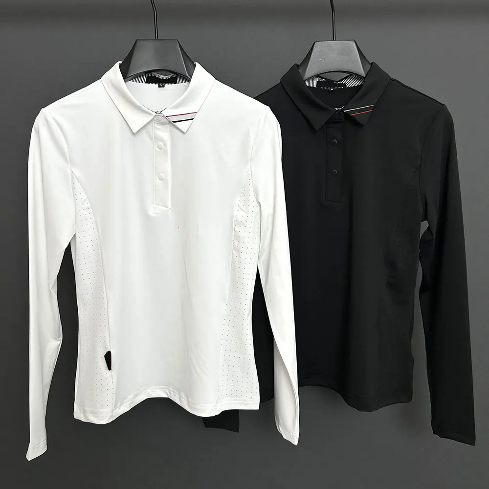 

2025 Новая женская спортивная футболка с длинным рукавом для гольфа осень/зима, удобная, приятная для кожи, бесплатная доставка