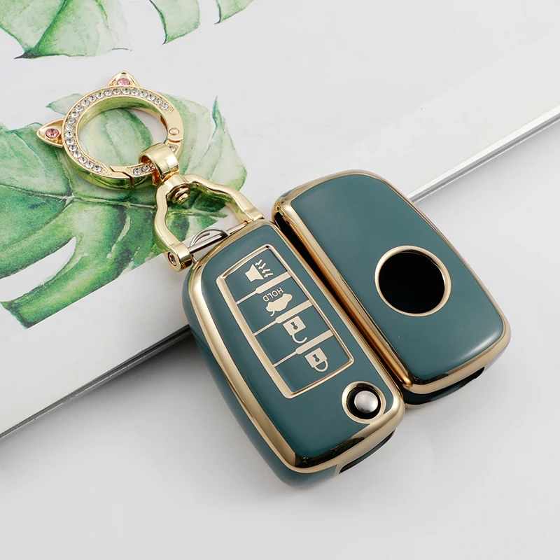TPU Remote Case Key Cover Car for Nissan Qashqai J11 Juke Xtrail Sunny Cefiro A32 For Qashqai Switch 2020 Holder Keychain