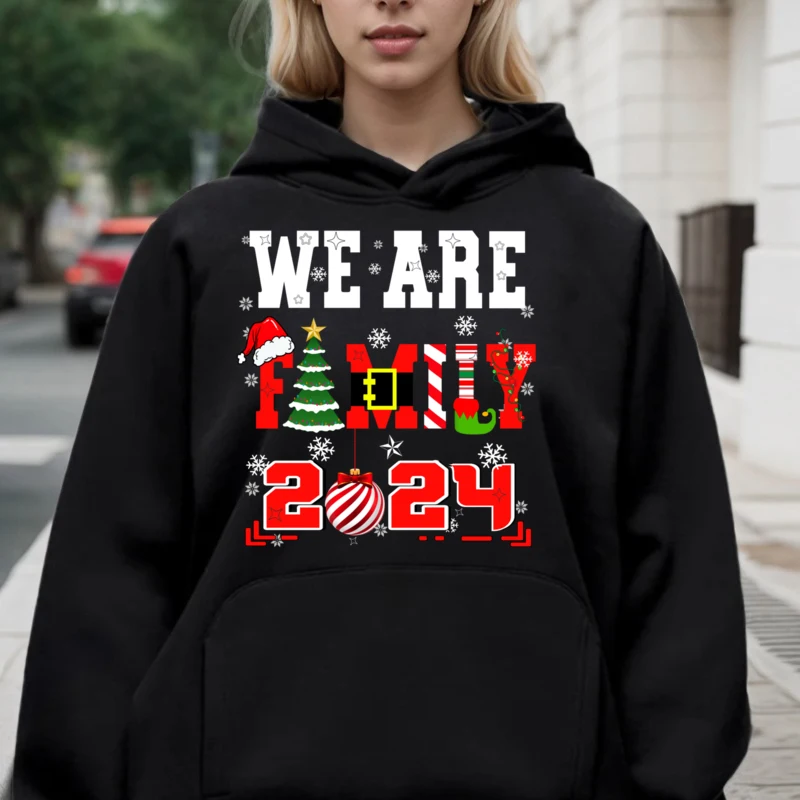 

Hoodies Family Christmas 2024 Celebrate Party Lovers Day Newest Funny long Sleeve Crewneck Mens Hoodies Funny Hoodies