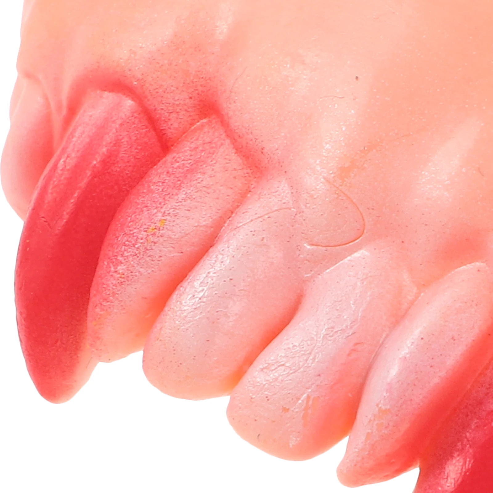 

5 шт. прочные жесткие пластиковые вставные зубы забавные дурацкие Хэллоуин Пасха Маскарадный реквизит один размер подходит всем накладные зубы